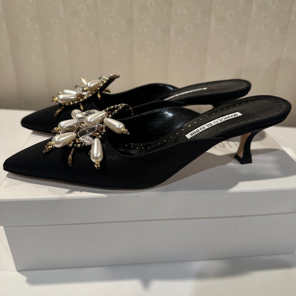 Manolo Blahnik Mules